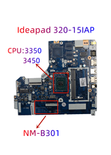 For Lenovo 320-15IAP notebook motherboard DG424 DG524 NM-B301 CPU N3450 / N3350 DDR3 100% test work free shipping 5B20P20644 2024 - buy cheap