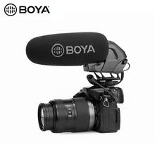 BOYA BY-BM3032 Shotgun Condenser Microphone Gain Pass Filter Super Cardioid for Canon Nikon DSLR Camera Camcorder Audio Recorder 2024 - buy cheap