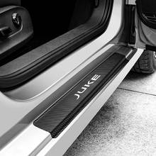 Накладка на пороги автомобиля для Nissan Juke, 4 шт., наклейка на порог, защита от царапин, аксессуары для тюнинга автомобиля 2024 - купить недорого