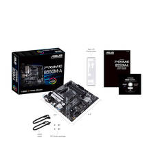 Socket AM4 ASUS PRIME B550M-A Motherboard 3rd-Gen AMD Ryzen DR4 128GB PCI-E 4.0 M.2 SSD VGA DVI Overlocking B550 Motherboards 2024 - buy cheap