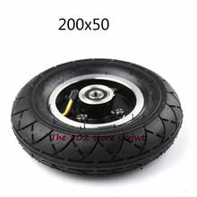 Electric Scooter Tyre With Wheel Hub 8" Scooter 200x50 Tyre Inflation Electric Vehicle Aluminium Alloy Wheel Pneumatic Tire 2024 - buy cheap