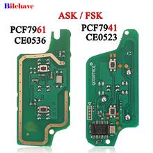 Placa de circuito de llave de coche remota, ASK 2 botones/FSK PCF7941/61 Chip para Peugeot 207 208 307 308 408 para Citroen C2 C3 C4 C5 2024 - compra barato