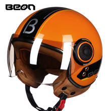 "Beon-capacete vintage para motocicletas, 2024 - compre barato