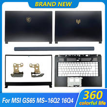 New Laptop LCD Back Cover/Front Bezel/Hinges/Hinge Cover/Palmrest/Bottom Case For MSI GS65 MS-16Q2 16Q4 Top Case Lower Cover 2024 - buy cheap