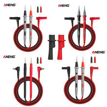 ANENG Universal Digital 1000V 10A 20A Thin Tip Needle Multimeter Multi Meter Test Probe Wire Pen Cable Multimeter Tester 2024 - купить недорого