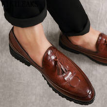 Итальянская обувь из крокодиловой кожи; мужские деловые туфли; Мужские Элегантные брендовые классические туфли; мужские оксфорды; sepatu; слипоны; pria ayakkabi 2024 - купить недорого