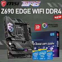 LGA 1700 12th Gen Intel MPG Z690 EDGE WIFI DDR4 Motherboard 128GB M.2 PCI-E 5.0 GAMING Z690 Placa-mãe 1700 Desktop ATX Z690 2024 - buy cheap