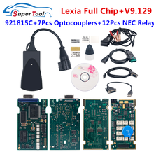 Lexia 3-ferramenta de diagnóstico automotivo, scanner de código, chip completo diagbox pp2000, lexia3 v7.83, 921815c, lexia3, para citroen e peugeot 2024 - compre barato