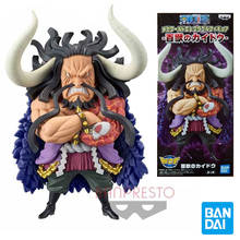 Bandai One Piecee Four Emperor Kaido WCF MEGA Beasts Pirates Anime ABS Action Toy Figures Collection Model Toys Kit Gift 13CM 2024 - buy cheap