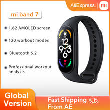 Xiaomi Mi Band 7 Smart Bracelet 6 Color AMOLED Screen Miband 7 Blood Oxygen Fitness Traker Bluetooth Waterproof Smart Band 2024 - buy cheap