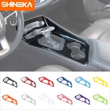 SHINEKA Interior Accessories For Dodge Challenger 2015+ Car Gear Shift Decoration Panel Cover Sticker For Dodge Challenger 2015+ 2024 - buy cheap