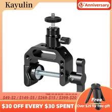 Kayulin Heavy-duty C Clamp Grip with 1/4"-20 Ball Head Support Holder (Black Locking Knob) 2024 - buy cheap