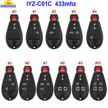 3/4/5/6/7 Buttons Remote Key 434mhz with PCF7941 ID46 PCF7941 chip for Chrysler 300 for Dodge Grand Caravan Journey Jeep Command 2024 - buy cheap