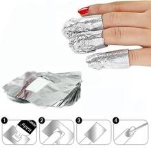 30Pcs Aluminium Foil Remover Wraps with Acetone Nail Art Soak Off Acrylic Gel Nail Polish Removal Nail Salon Supplies and Tools 2024 - buy cheap