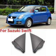 CAPQX 1PCS For Suzuki Swift Auto Front Window Glass Outside Triangle Plate Side Mirror Corner Triangle Panel Trim Plastic Cover 2024 - buy cheap