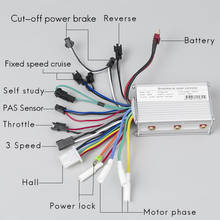 24V 36V 48V 250W 350W DC Speed Controller With Hall E-Brake Sensor Reverse 13A 6Mosfet Brushless Motor Electric Bicycle Scooter 2024 - buy cheap