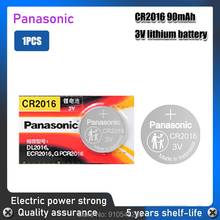 Panasonic bateria de lítio cr2016 1 peça, tipo botão, célula, moeda, marca original, nova, para relógio, computador, brinquedos, calculadora 2024 - compre barato
