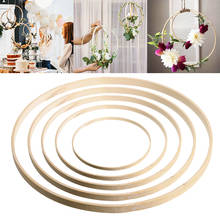 Aros de bambú para decoración de bodas, aros artesanales atrapasueños, 8-40,5 cm de diámetro 2024 - compra barato