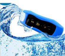 À prova dwaterproof água ipx8 clipe mp3 player rádio fm som estéreo 4g/8g natação mergulho surf ciclismo esporte leitor de música 2024 - compre barato