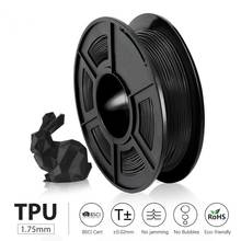 SUNLU TPU 3D Printer Filament Flexible 100% No Bubble TPU Flexible Filament For 3D Printer Non-toxic Sublimation Supplies 1.75mm 2024 - buy cheap