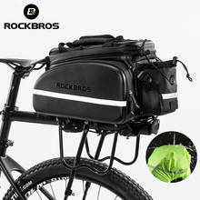 ROCKBROS Bicycle Carrier Bag MTB Bike Rack Bag Trunk Pannier Cycling Multifunctional Large Capacity Travel Bag With Rain Cover 2024 - buy cheap