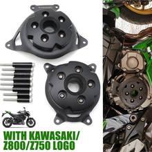 Protetor de motor para motocicletas, capa deslizante anti-queda em alumínio para kawasaki z800 z750 13-17 2024 - compre barato