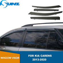 Защита для окна автомобиля от дождя для KIA CARENS 2013 2014 2015 2016 2017 2018 солнцезащитный козырек от солнца 2024 - купить недорого
