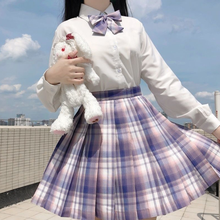 Japón estilo Preppy cuadros mujeres plisada falda JK Harajuku Lolita alta cintura Mini Mujer Faldas moda 2020 Y2K Sexy Cosplay traje 2024 - compra barato