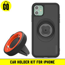 For iPhone car air outlet mobile phone installation kit, For Phone in Car Air Vent Clip Mount Mobile Phone Holder GPS Stand 2024 - buy cheap