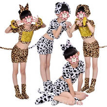 Kids Boy Girl Animal Cat Leopard  Children Dalmatian Dog Cosplay Costumes  Party  Supplies  Costume Halloween   Christmas 2024 - buy cheap