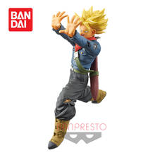 Original Banpresto Dragon Ball Super Future Trunks SSJ Full-Force Strike PVC Action Figure Collectible Model Doll Toys Figurals 2024 - buy cheap