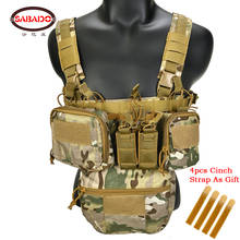 CS Match Wargame TCM  Chest Rig Airsoft Tactical Vest Military Pack Magazine Pouch Holster Molle System Waist Men Nylon 2024 - buy cheap