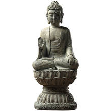 Estatua de Buda de resina Zen china, decoración de Cabeza de Buda, artesanías, Taolai, hogar, sala de estar, adorno de entrada, muebles 2024 - compra barato