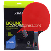 Оригинальная ракетка для настольного тенниса STIGA 3-Star BOUNCE, ракетка для пинг-понга STIGA 3 STAR 2024 - купить недорого