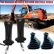 Excavator Joystick Assy Handle Gears 3 Buttons for Doosan DX140LC DX140W DX160LC DX170W DX225LC 300LC340LC 420LC 520LC 2024 - buy cheap