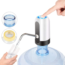 Home Gadgets Water Bottle Pump Mini Barreled Water Electric Pump USB Charge Automatic Portable Water Dispenser Drink Dispenser 2024 - buy cheap