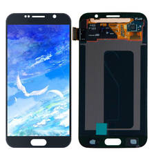 Super AMOLED Замена для Samsung Galaxy S6 G920 G920i G920F G920W ЖК-дисплей с сенсорным экраном дигитайзер 2024 - купить недорого