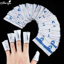 Monja 100pcs/Pack Nail Art UV Gel Polish Soak Off Remover Clean Cotton Pads Wraps Paper Wipes Cleaner Manicure Tool 2024 - buy cheap