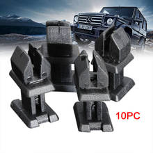 10 Pcs/Set Door Plastic Panel Clip Push Retainer Body Panel Clips For Mercedes Benz W124 R129 W140 W202 2024 - buy cheap