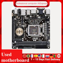 For Asus H97I-PLUS Desktop Motherboard H97 LGA 1150 For Core i7 i5 i3  SATA3 USB3.0  Original Used Mainboard 2024 - buy cheap