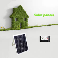 Panel Solar Poly de 20 w y 17V para sistema de puerta DC24V, conversión de energía Solar para proporcionar energía 2024 - compra barato