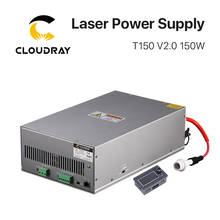 Cloudray 150W CO2 Laser Power Supply for CO2 Laser Engraving Cutting Machine HY-T150 T / W Plus Series with Long Warranty 2024 - buy cheap
