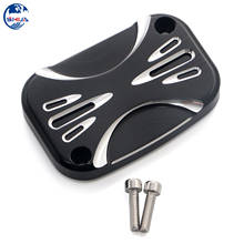 Motorcycle Front Right Brake Master Cylinder Cover Hydraulic Clutch Cap Fit For Harley Touring Street Glide Dyna Softail V-Rod 2024 - buy cheap