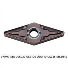 Original VNMG160404-MA VNMG160408-MA US735 UE6020 VNMG 160404 de 160408 herramientas de torno insertos de carburo de giro CNC 2024 - compra barato
