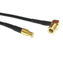 New SMB Female Jack Right  Angle Switch MCX  Male Plug  RF Cable Adapter RG174  Wholesale 20cm/50cm/100cm 2024 - buy cheap