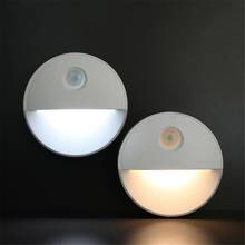 Half Moon Motion Sensor Night Light LED Light Closet Stair Light LED Lamp Hallway Bathroom Bedroom Dropshiping Kitchen Lights 2024 - buy cheap