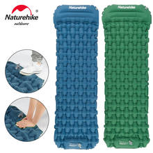 Naturehike Nylon TPU Sleeping Pad Lightweight Moisture-proof Air Mattress Portable Inflatable Mattress Camping Mat NH19Z032-P 2024 - купить недорого