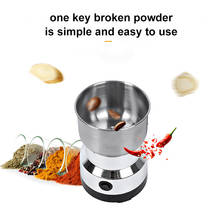 Electric Coffee Grinder Electric Kitchen Cereals Nuts Beans Spices Grains Grinder Machine Multifunctional Home Cafe Grander 2024 - buy cheap