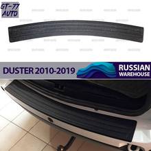 Rear bumper cover for Renault Duster 2010-2019 Exterior parts Protective pad car products accessories ABS plastic guard lining 2024 - buy cheap