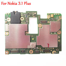 (Tested)Full Work Original Unlock Motherboard For Nokia 3.1 PLUS 32GB Logic Circuit Board Plate Global Firmware 2024 - buy cheap